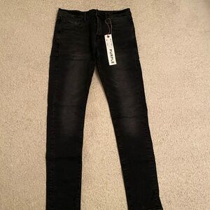 Men’s Black Washed Purple Brand Jeans